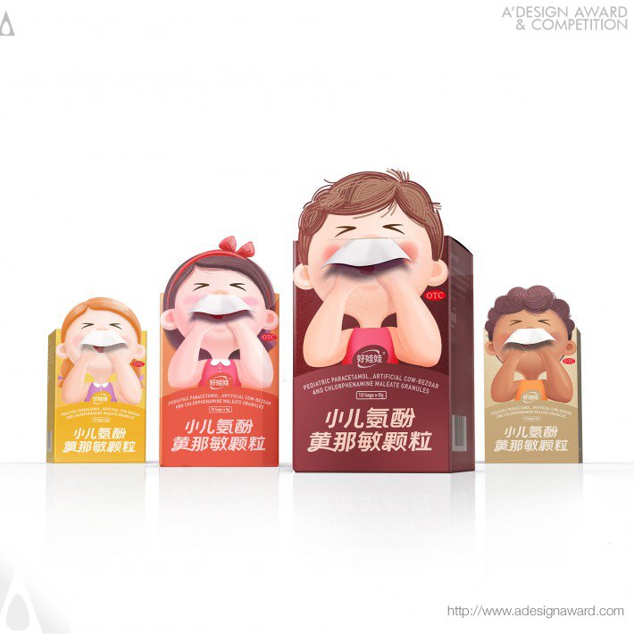 Children Medicine Packaging by Fuxi Lab of CR999