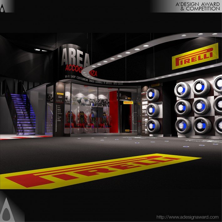 Pirelli Tyres Shopping Experience Shop Concept by Alessandro Luciani Designer