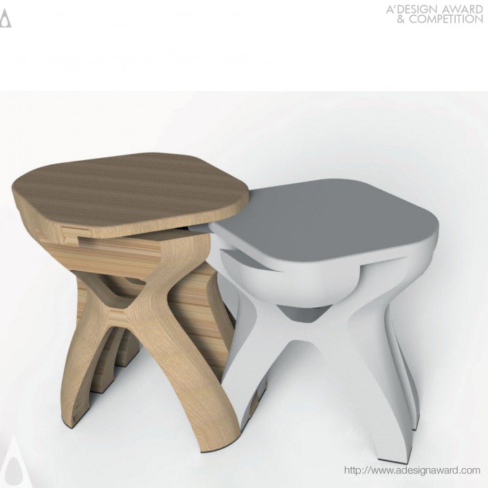 Multipurpose Stool by LEE TENG SHENG