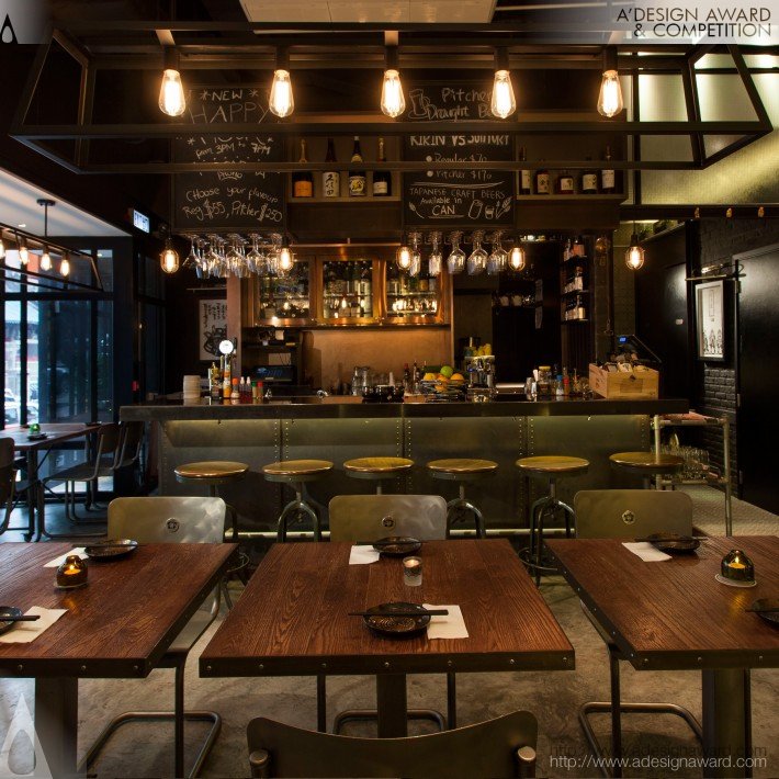 J. Candice Interior Architects - Three Monkeys Bar and Restaurant