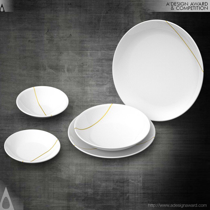 Davide Chiesa - Kintsugi Tableware Set