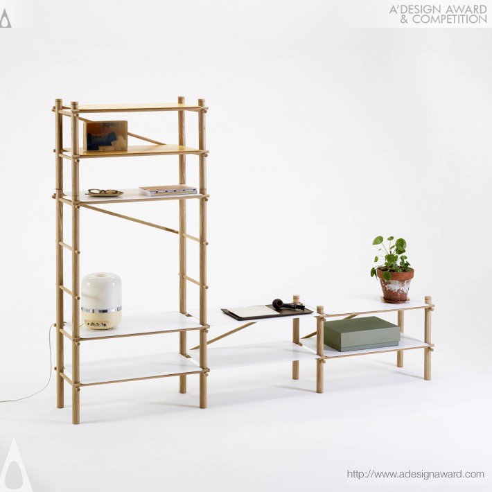 Shelving System by Florian Gross &amp; Kike Macías