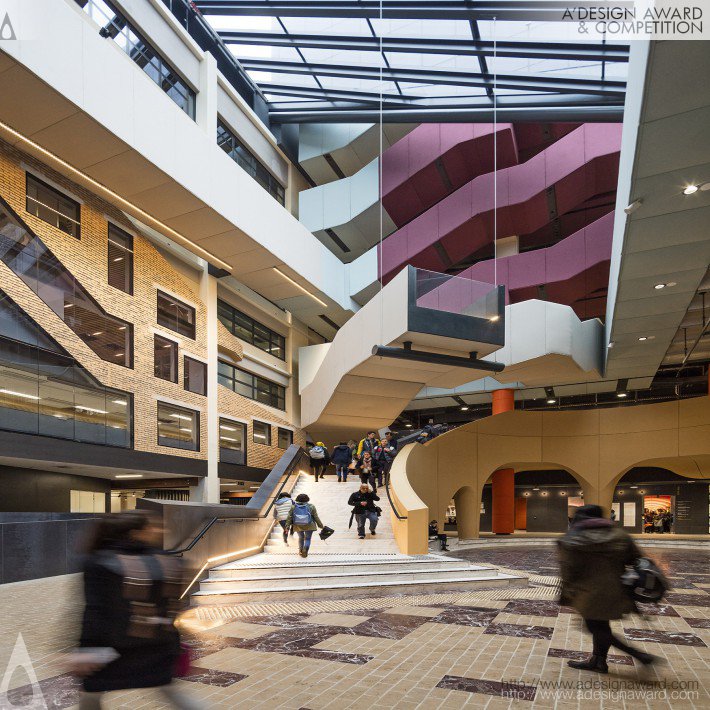 Peter Rattle for CUS (Vic) Pty Ltd - University of Melbourne-Arts West Upholstered Acoustic Panels