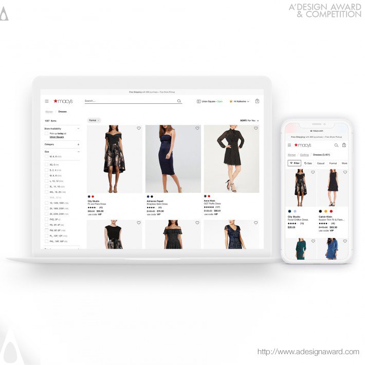Willy Lai - MacYs Website Redesign
