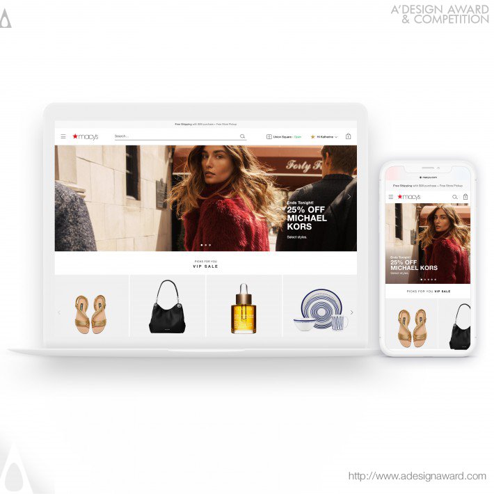 MacYs Website Redesign by Willy Lai