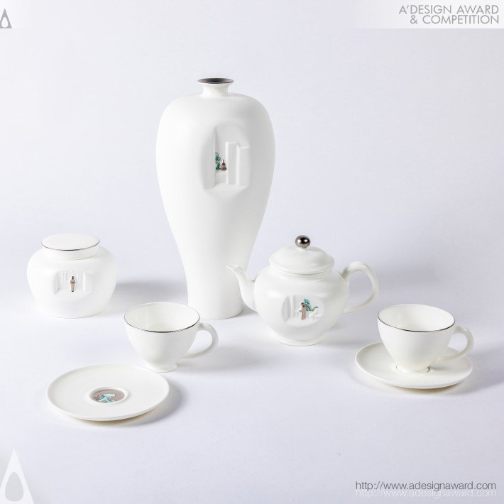 Elsewhere Tableware by Yuhua Li