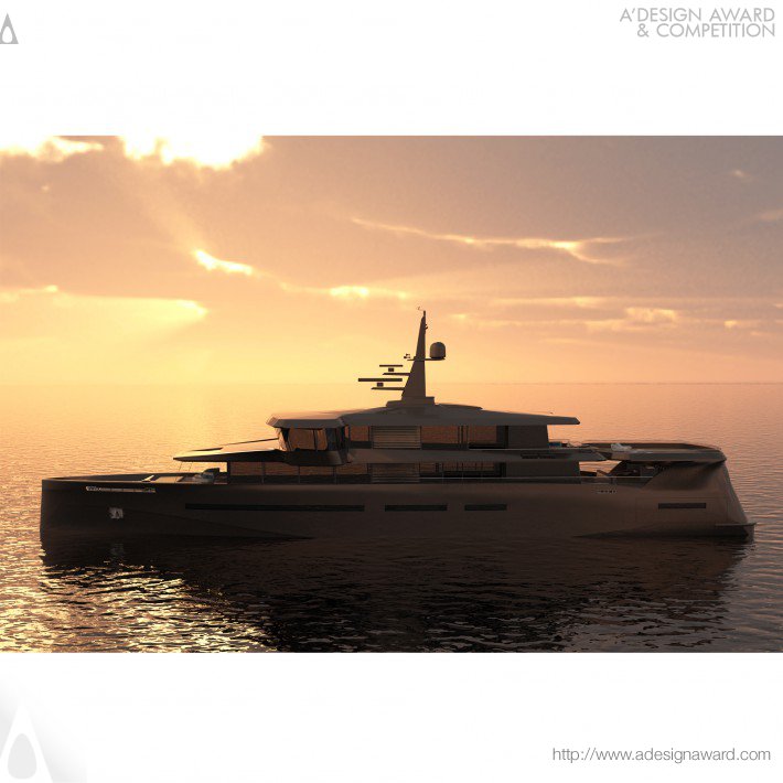 60m Motor Yacht by Sena Jinen