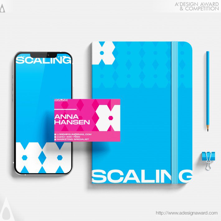 Scaling Inc Brand Identity by Yanming Chen