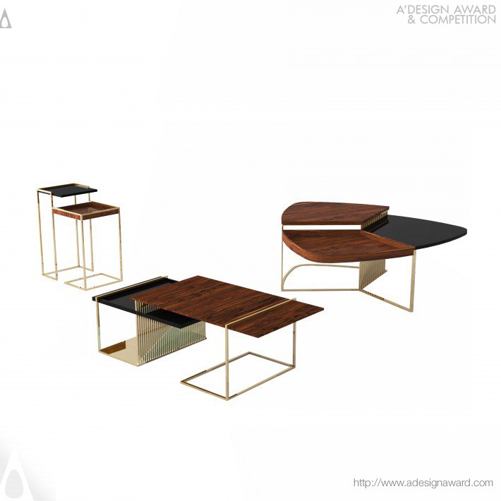 Gignit Coffee and Side Tables by Spaceroom Design