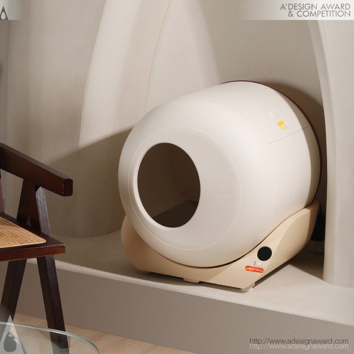 Cat Toilet Litter Box by Damon Duan