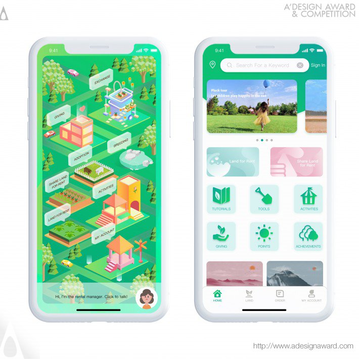 Customized Farmland Mobile Application by Xiaoshuai Jing