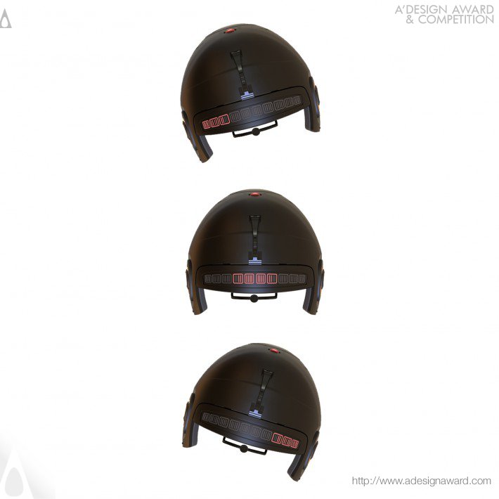 Indicated Direction Helmet by Tianyang Yuan