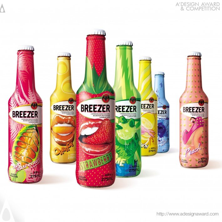 Breezer Be Bold Limited Edition Spirits by Interbrand Shanghai Consumer Brand Team