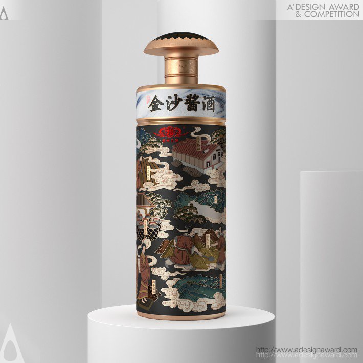 Xiaoma Hu - Jinsha Sauce Liquor Packaging