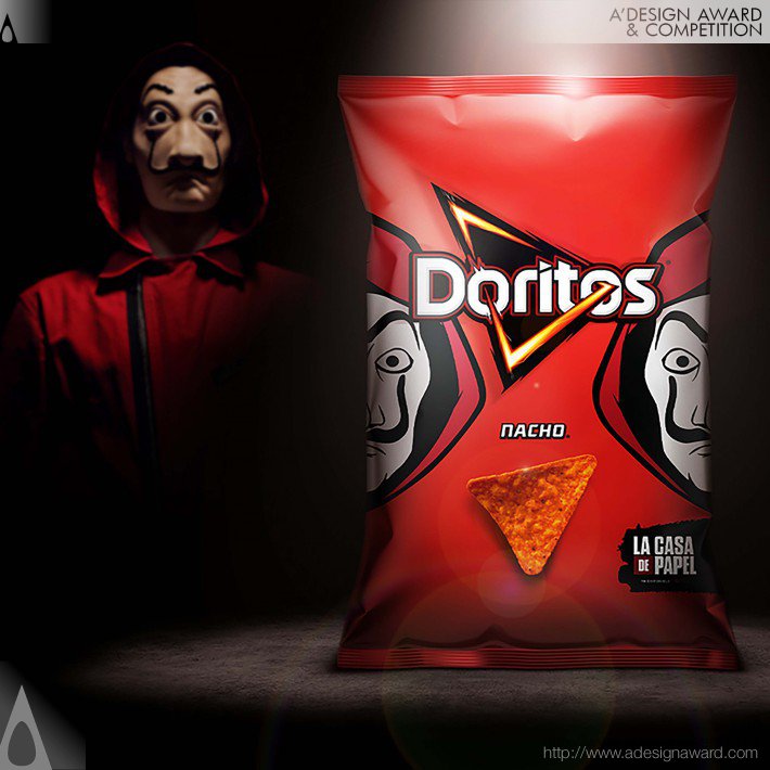 Sabritas X Netflix Money Heist Food Packaging by PepsiCo Design and Innovation