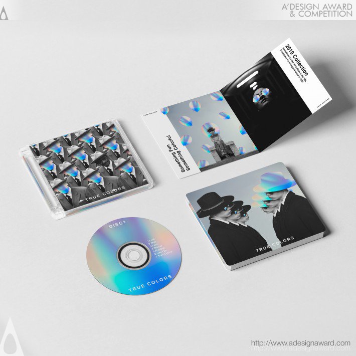 True Colors Album Design by Yu Chen