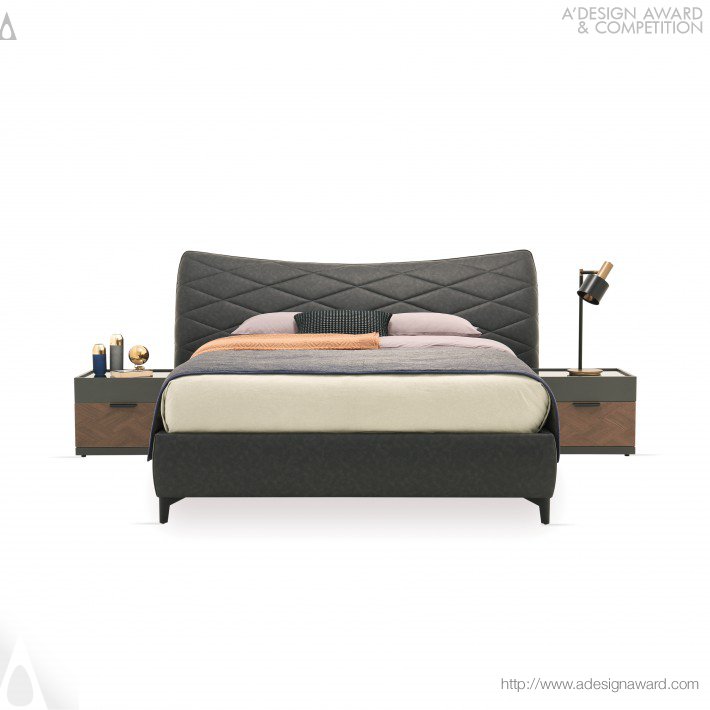 Dorian Headboard and Base by Enza Home Design Team