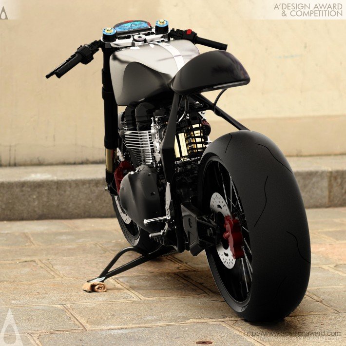 Mark Norton Menendez Hydrogen-Electric Hybrid Motorcycle