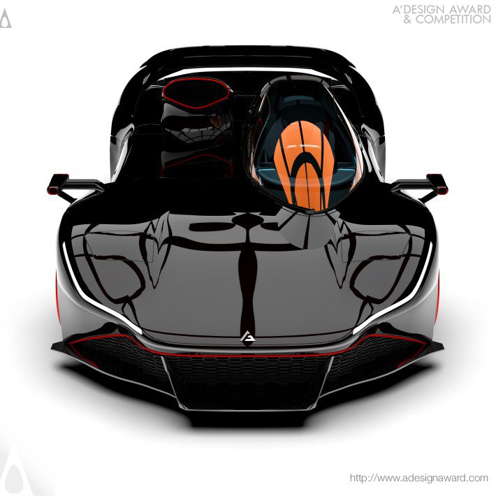 Nera Asimmetrica Hybrid Hypercar by Andrea Grosso