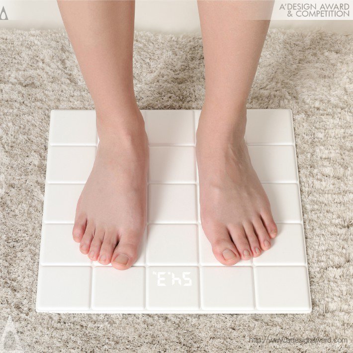 Tiles Weight Scale Design Measure Body Weight by Designer