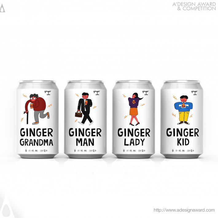 Happy Ginger Ale Beverage by Wen Liu