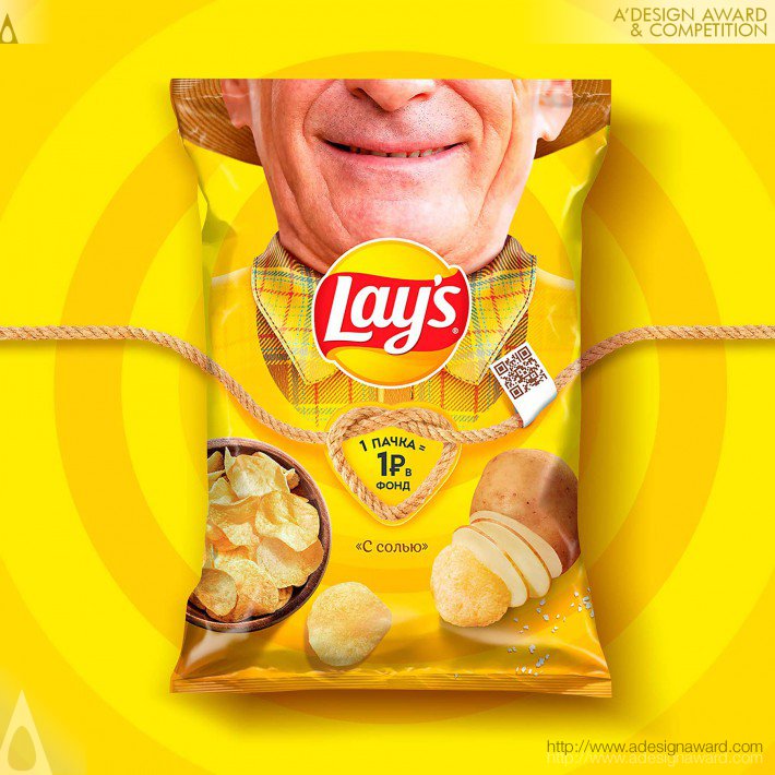 PepsiCo Design and Innovation - Lay&#039;s Smiles Campaign Food Packaging