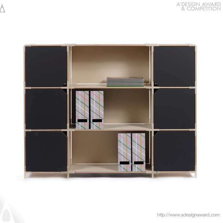 Boryana Petrova &amp; Vassil Jivkov - Bobox Modular Storage System