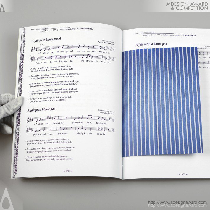 Folk Song Book by Aleksandra Toborowicz