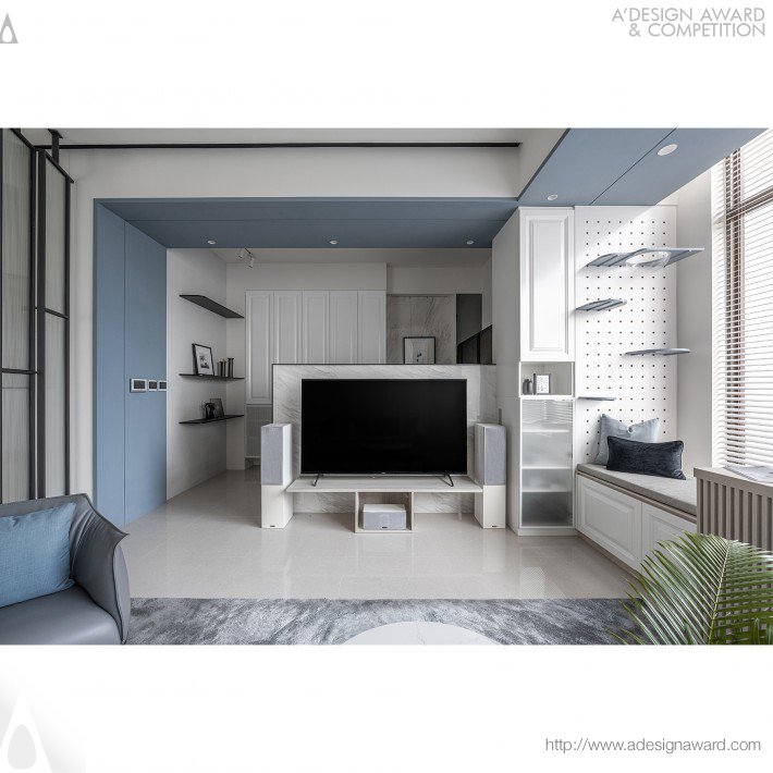 YuYen Interior Design - Saxe Blue Residential