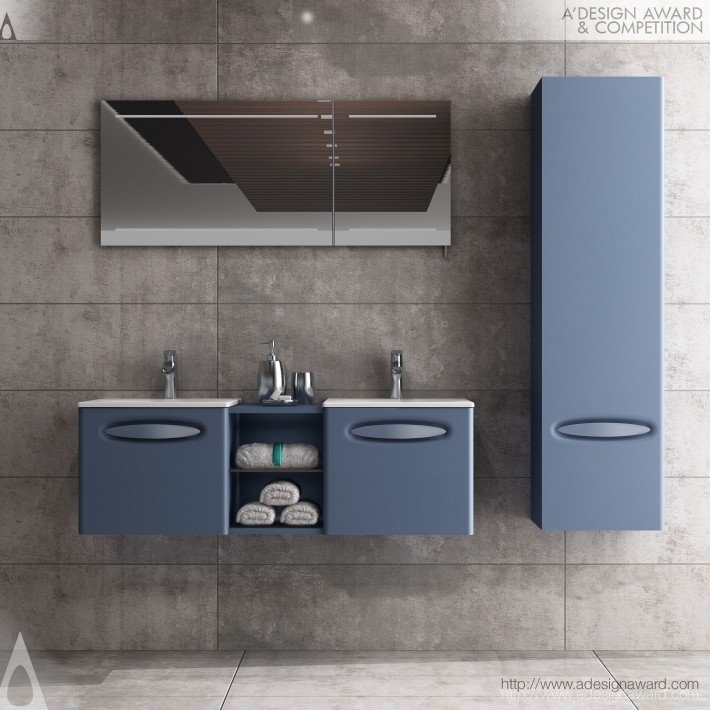 Spirit Bathroom Furniture Set by Kaleseramik Bathroom Design Office