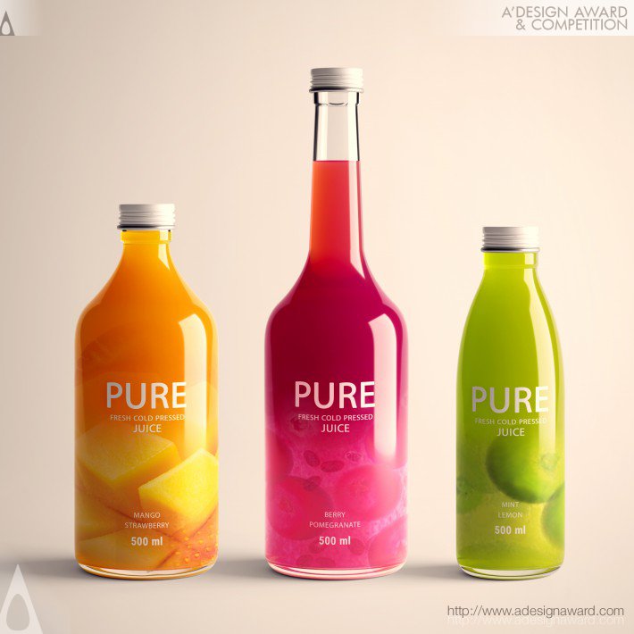 Pure Juice Packaging by Azadeh Gholizadeh