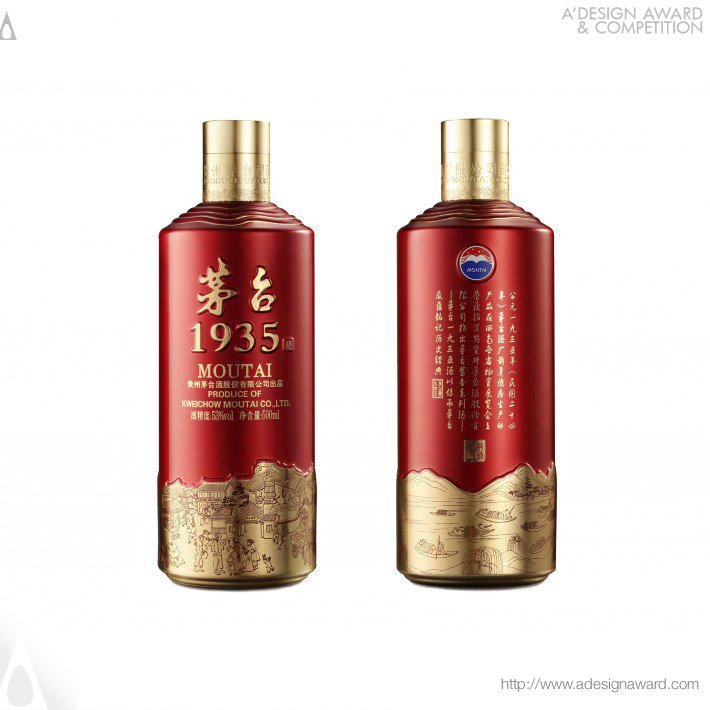 Moutai 1935 Liquor Packaging by Kweichow Moutai-Flavor Series Spirits