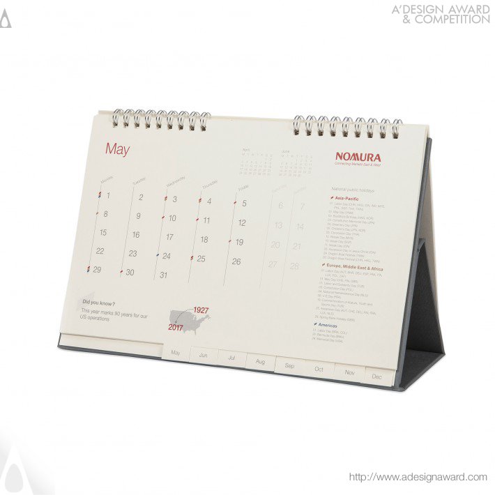 Caxton Chung - Techo Calendar