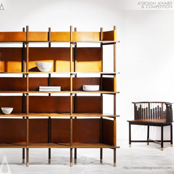 Jo Zhu - Weave Curio Shelf