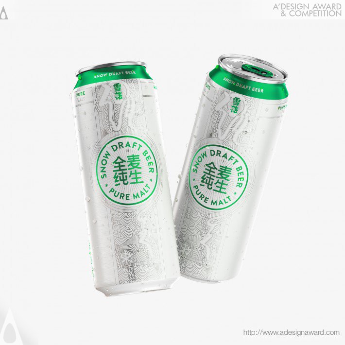 CHINA RESOURCES SNOW BREWERIES - Snow Draft Beer Packaging