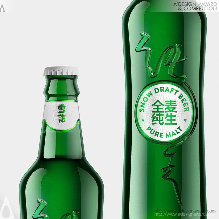 Snow Draft Beer by CHINA RESOURCES SNOW BREWERIES