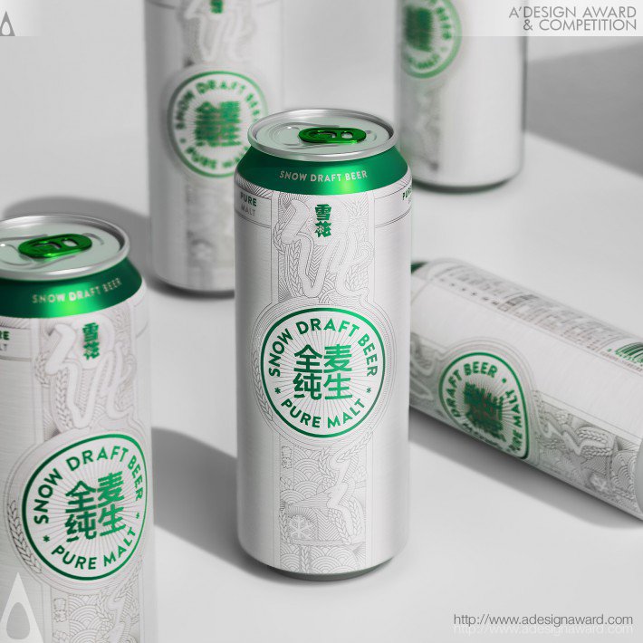 Packaging by CHINA RESOURCES SNOW BREWERIES