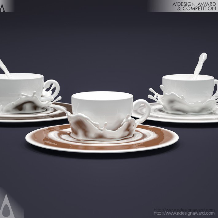 Cup and Saucer Sets by Jessica Zhengjia Hu