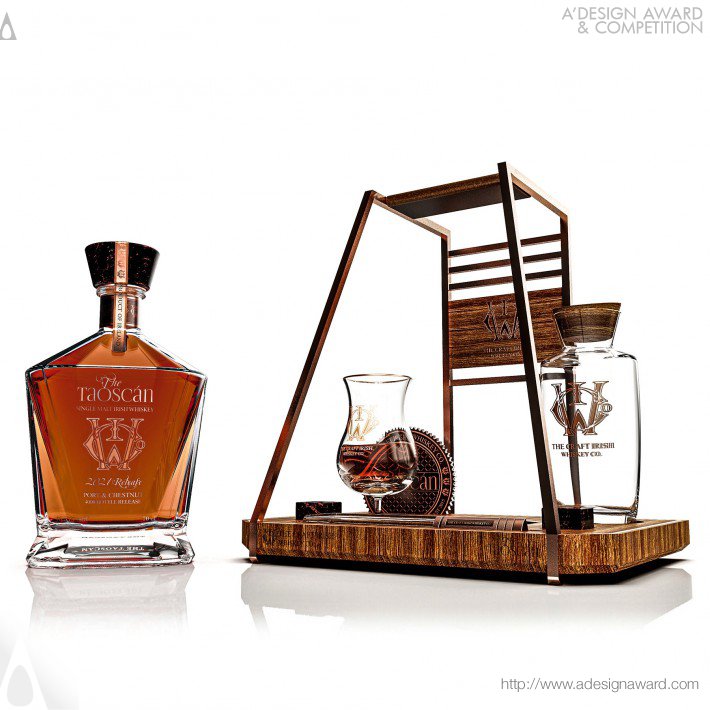 Tiago Russo Irish Whiskey Packaging