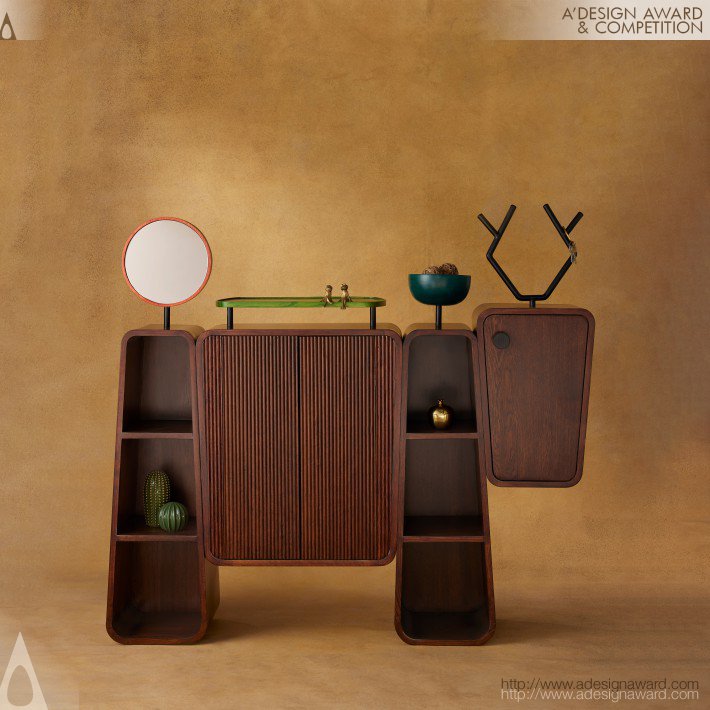 Moose Multifunctional Cabinet by Priyam Doshi