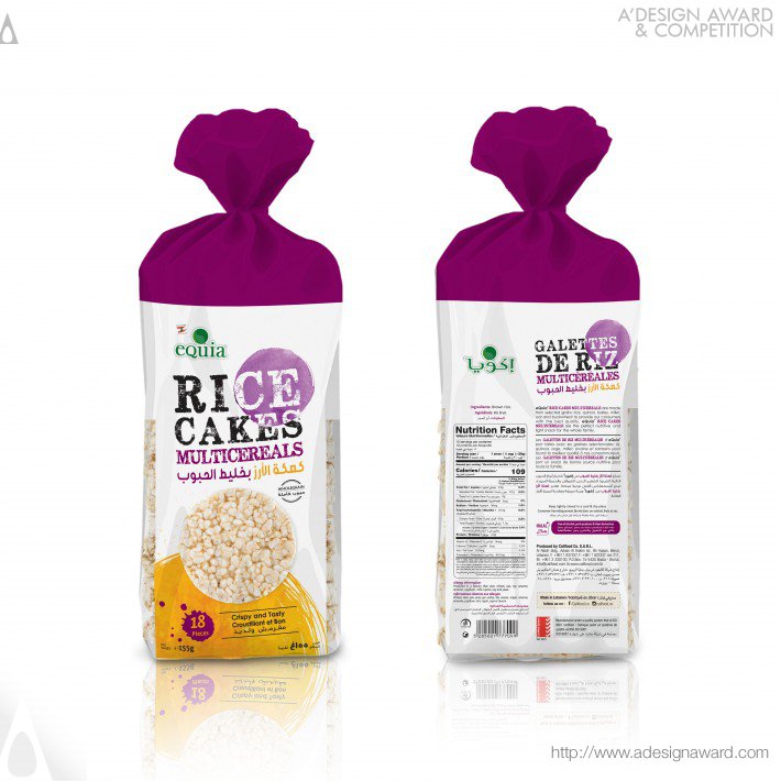 Low Calorie Line Rice Cakes by Colorcode