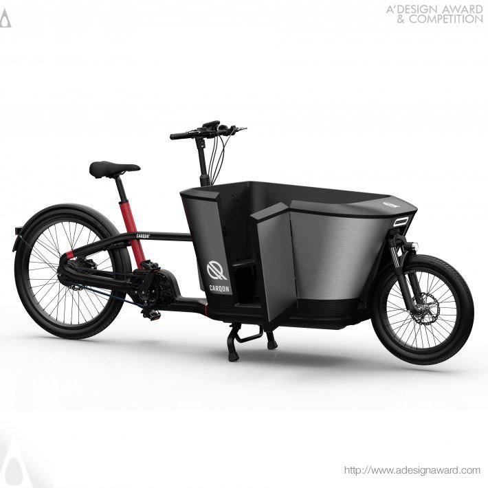 Carqon Electric Cargo Bike by Asbjoerk Stanly Mogensen