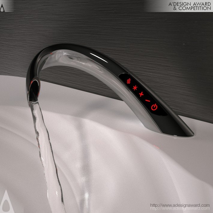 Washbasin and a Complementary Tap by Deniz Karasahin