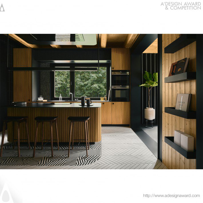 Zarysy Jan Sekuła - The Cabin Symphonic Residential Interior