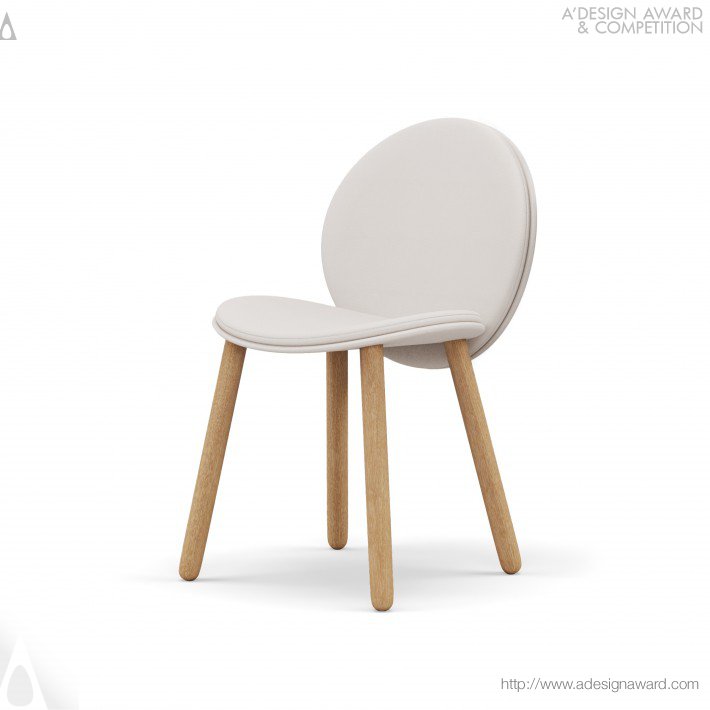 Maha Dining Chair by Lodovico Bernardi