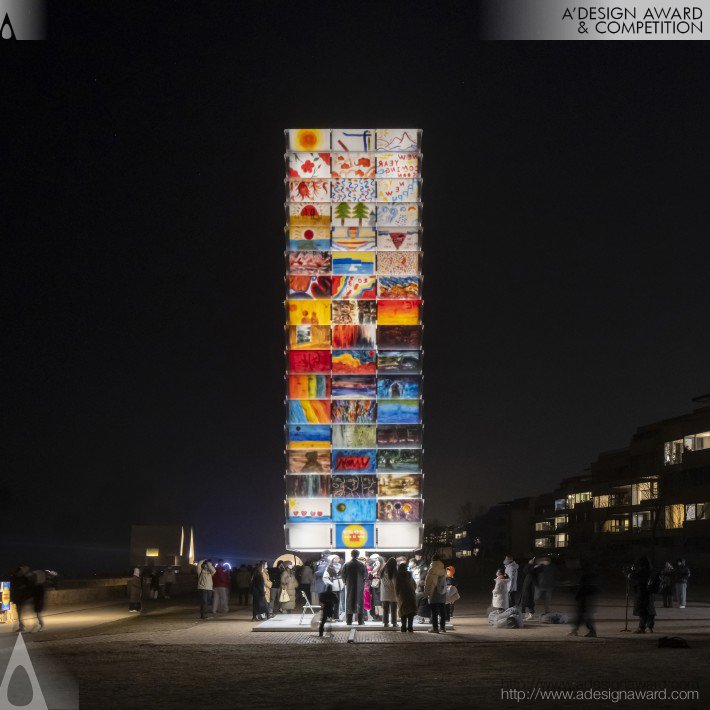 The Lighthouse of Wishes Art Installation by QiRui Ma