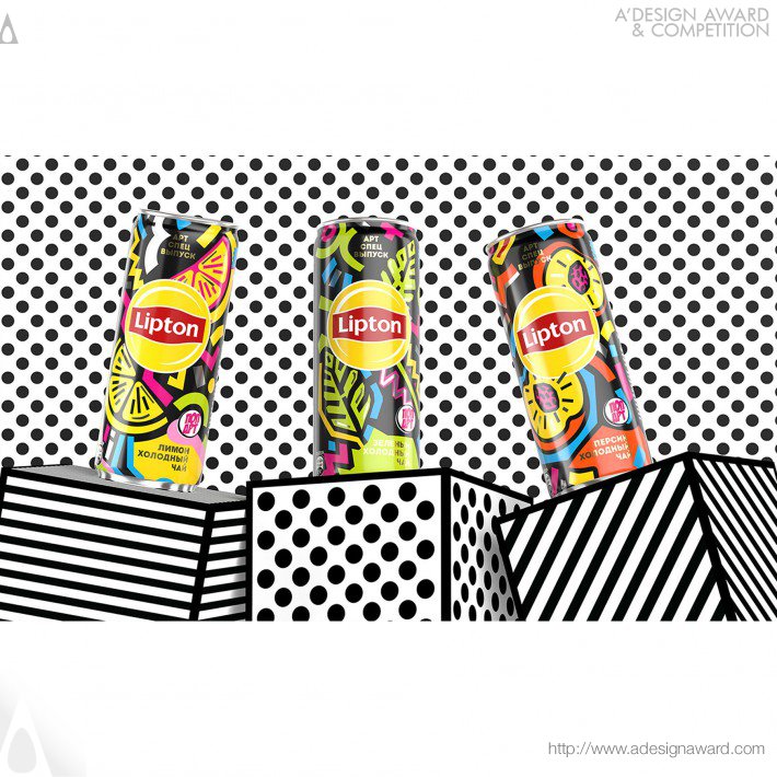 Lipton Pop Art Special Edition by PepsiCo Design and Innovation