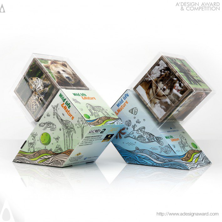 Andreas Kioroglou - V-Cube Puzzle Cube Packaging