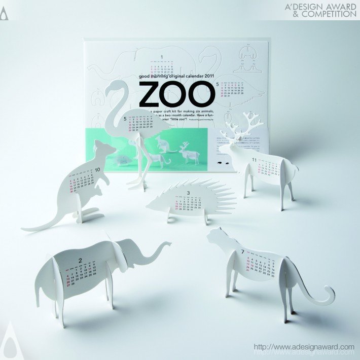 good-morning-original-calendar-2011---zoo-by-katsumi-tamura