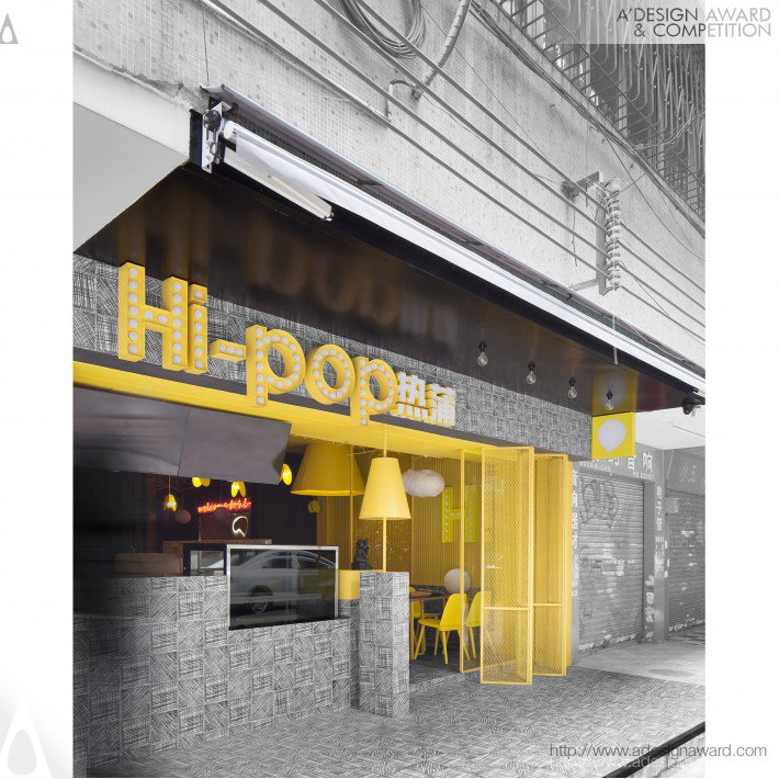 Hi Pop Tea Concept Store by Wenqiang Han